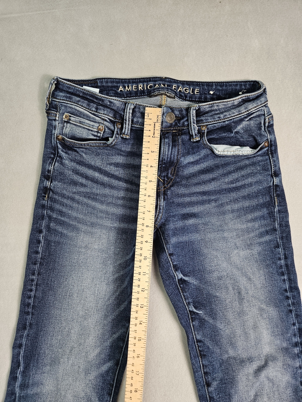 American Eagle Next Level AirFlex Slim Straight Jeans 30x32 - Picture 4 of 16